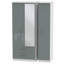 Yvette 3 Door Manufactured Wood Wardrobe-23704025-18860341