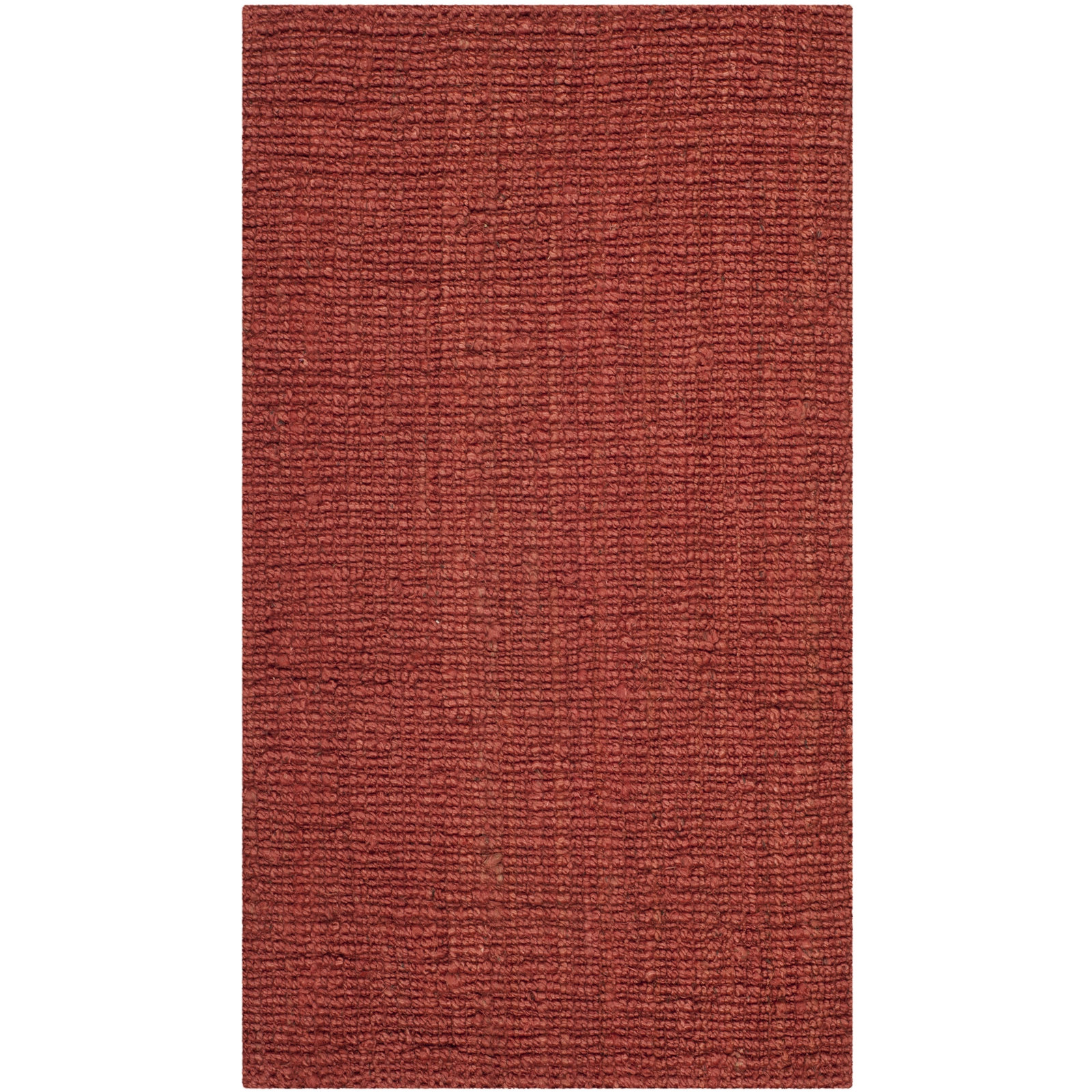 Alda Natural Hand-Woven Jute Rug, Rectangle 2'6" x 4'