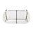 Condessa Outdoor Patio White Wicker Loveseat-1592143503