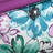 Soft Full/Queen Bedding With Blue Floral Design , Print Comforter Ensemble