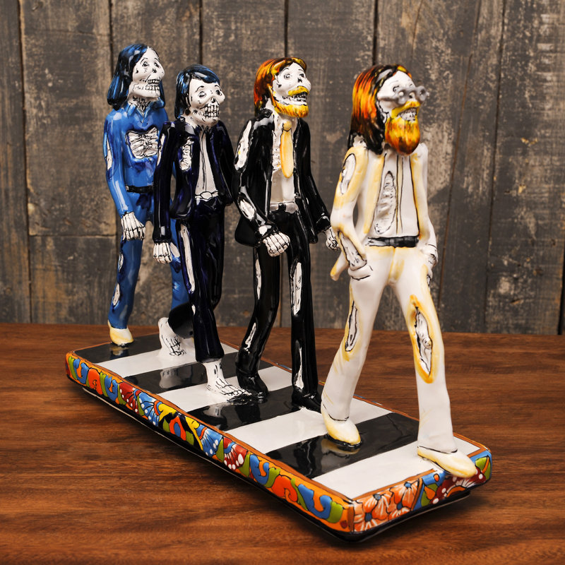 Sculpture Beatles Crossing Over