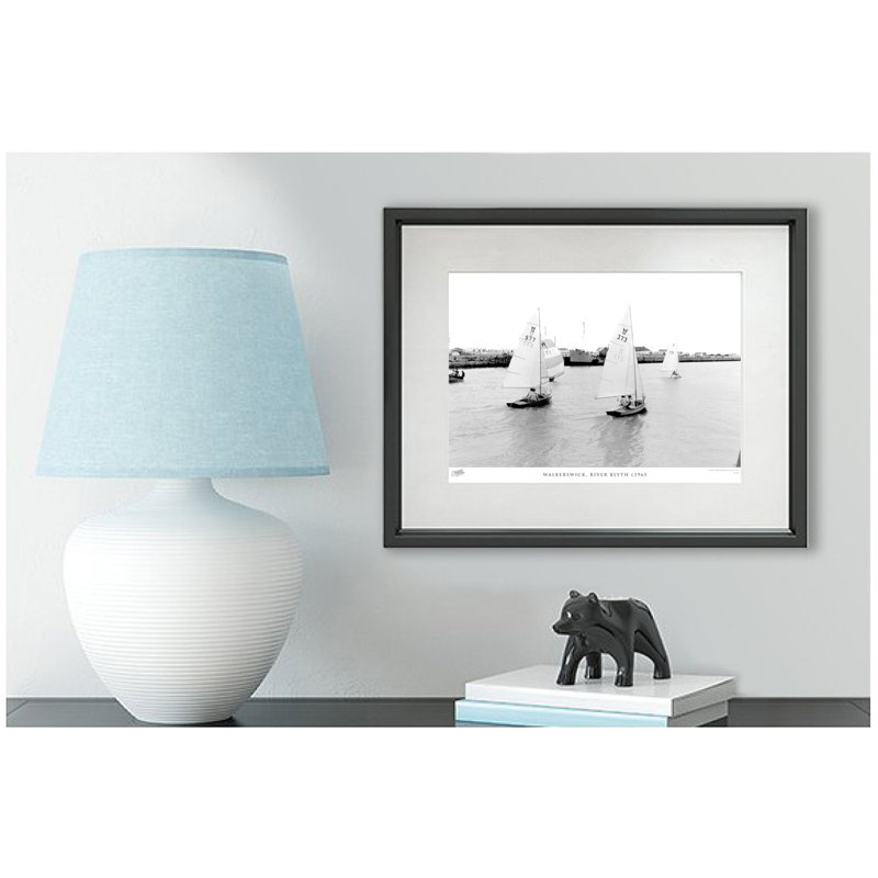 Walberswick, River Blyth C1965 by Francis Frith - Single Picture Frame Print, 60cm H x 80cm W  x 2.3cm D