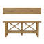 Console en bois massif Musica