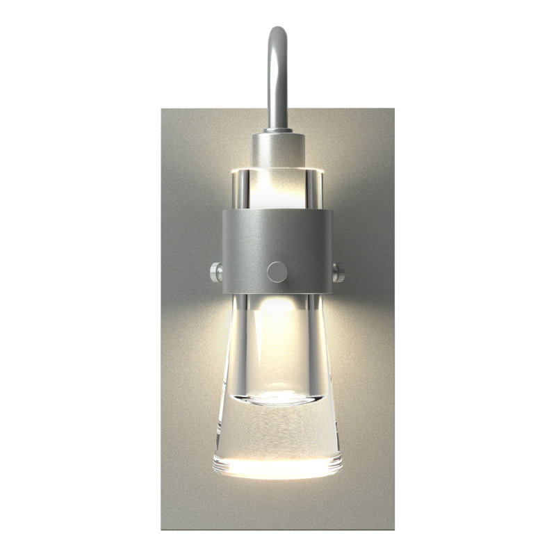 Erlenmeyer ADA Armed Sconce, Vintage Platinum