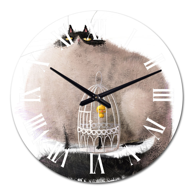 Horloge murale surdimensionnée Momina, Surdimensionné