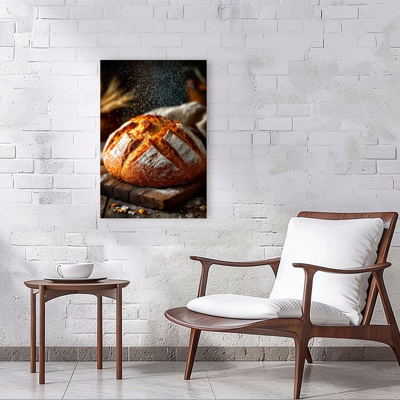 Art mural rustique contemporain rustique, 36" H x 24" W