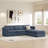 Winfree 112.6" W 5-Piece Modular Sectional with Ottomans-2055452198