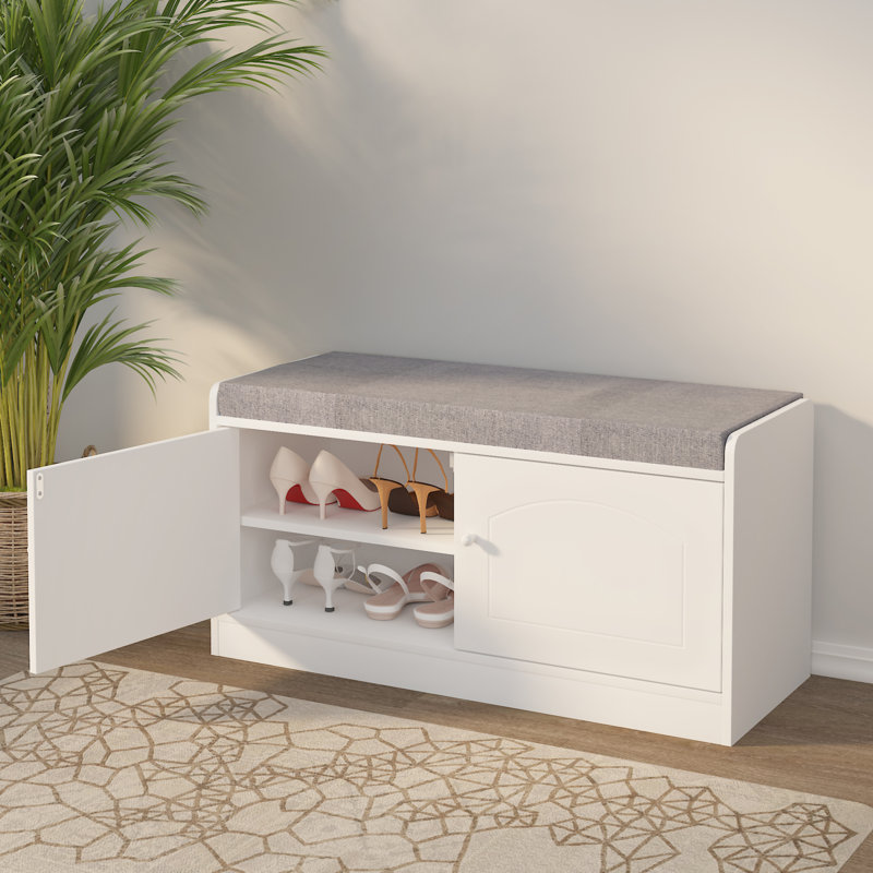 8 Pair Shoe Storage Bench