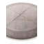 Tapis rond brun clair Murry