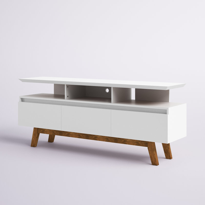 Mapleton TV Stand for TVs up to 70", White