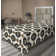 Drap plat à motif floral bohème Ambesonne