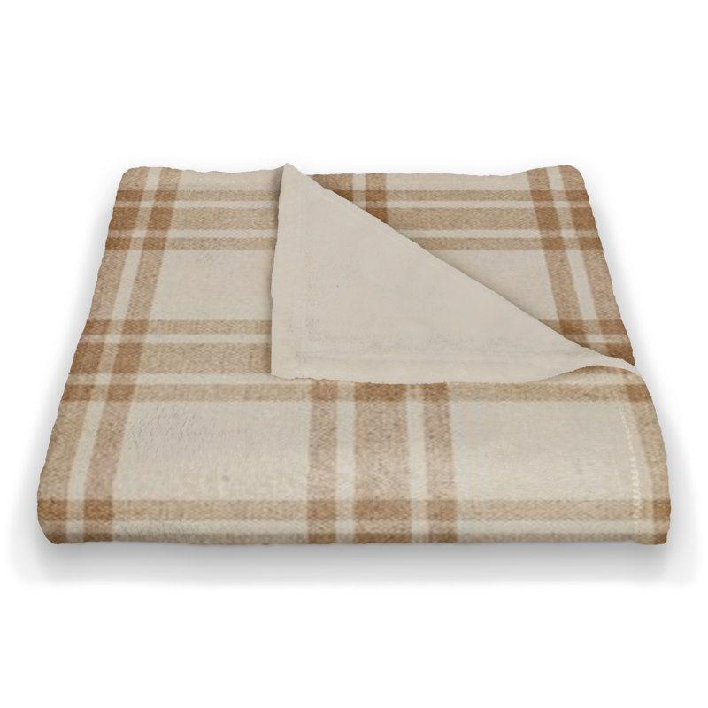 Hand Woven Throw Blanket, Orange