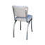 Chaise de salle à manger rembourrée rétro-18734062