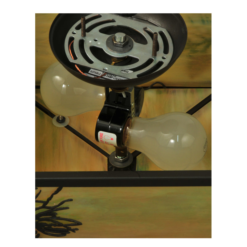 Rustic Lodge 2 - Light Flush Mount