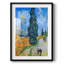 Paysage rétro Lxxv - impression encadrée