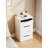 White Vanity Desk With Flip Top Mirror And Drawer Storage, Bedroom Makeup Table, Stylish Furniture Compact Visible Desktop Drawer, Furniture, Functional Beauty Station