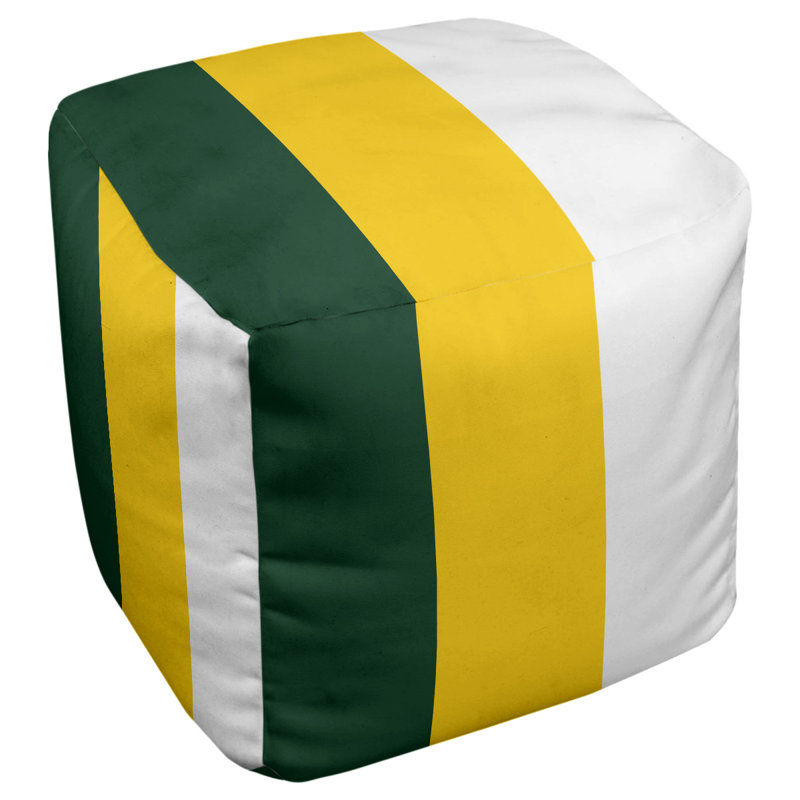 Repose-pieds 13 po, Vert / jaune / blanc