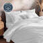 Silentnight Washed Cotton Rich Duvet Set-109728748-109728750