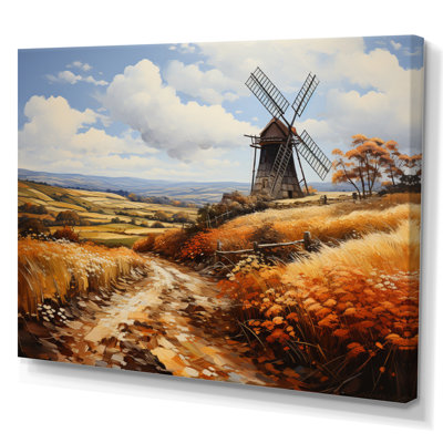 " Countryside The Old Windmill I "