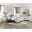 Table de chevet de style victorien 3 pièces