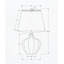 Lampe de table moderne