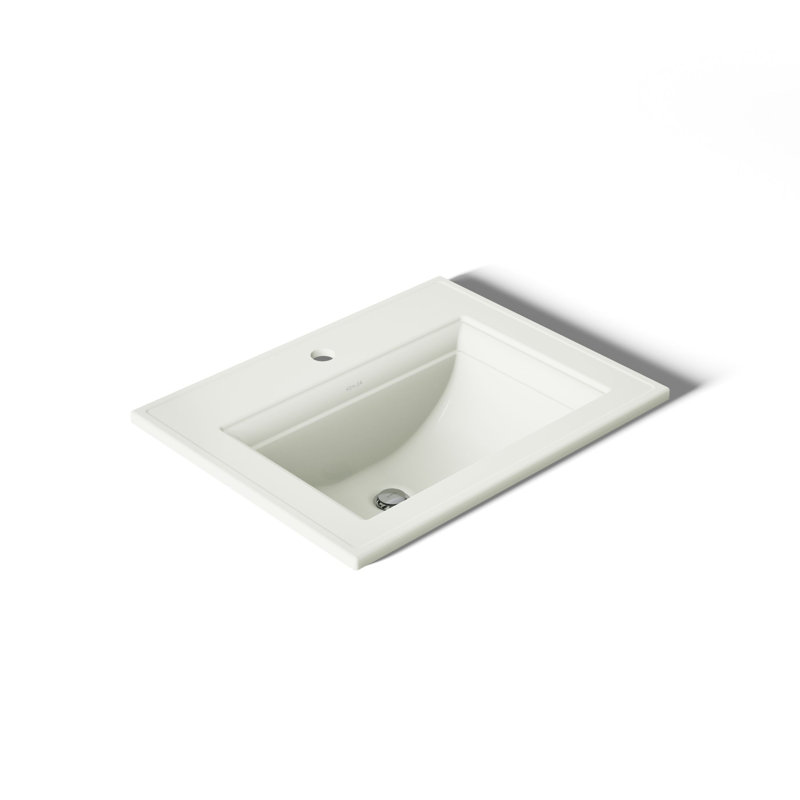 Memoirs® Stately Drop-in Bathroom Sink, Dune, Single Hole