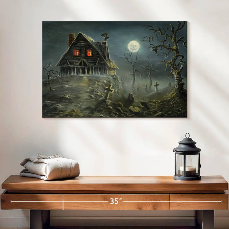 Kelan Haunted Hill House, H 16 po x l 24 po
