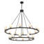 Lustre noir mat 46,75 po Aragon-1029360049