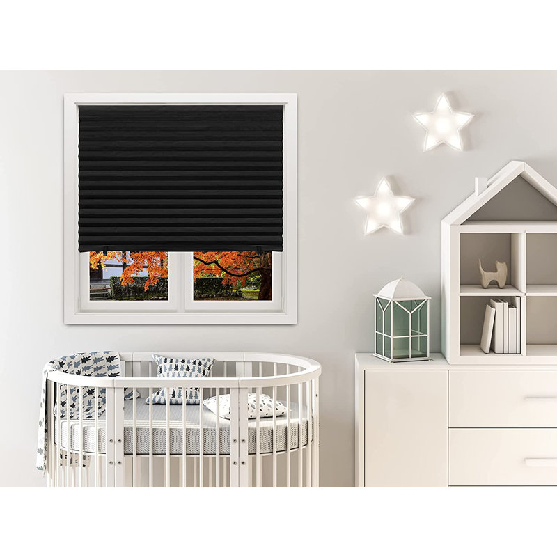 Store noir plissé sans outils noir No Tools. (36 pièces)