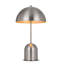 Lampe de table d'appoint en métal avec abat-jour dôme 20 po Saed-709008577