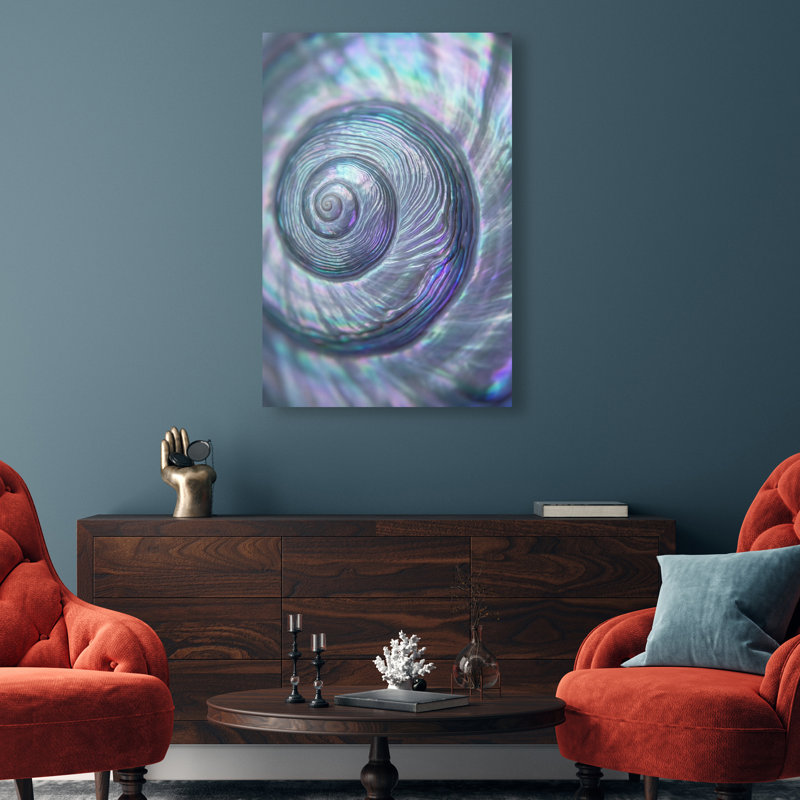 Sea Spiral Print by Oliver Gal, 15"H x 10"W, Gallery Wrapped