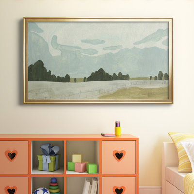 Farmland Study II - reproduction d'art sur toile encadrée