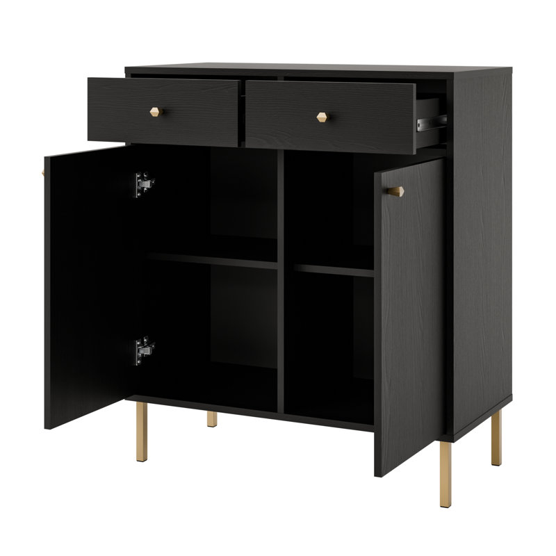 Albani 83.6cm Sideboard, Black