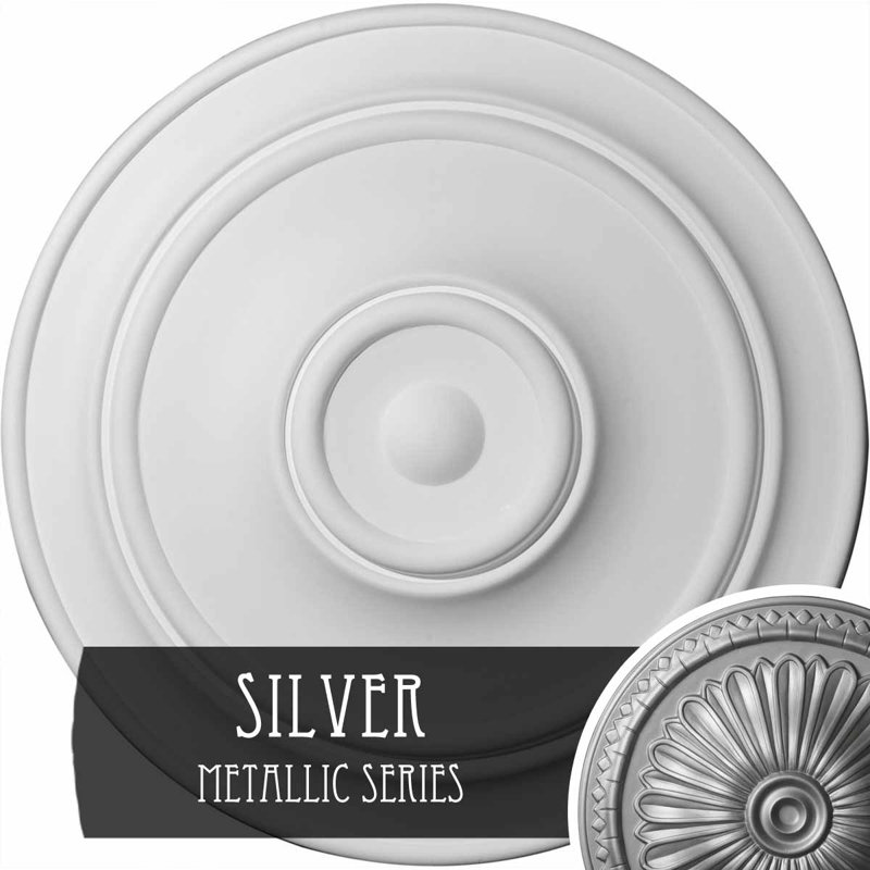 Petit médaillon Endurathane Classic, Argent
