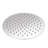 8" Round Thin High Pressure Rainfall Shower Head-70298716