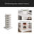 360 Rotating Shoe Cabinet 6 Layers-997297091