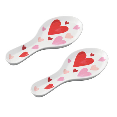 2-Piece Valentine Spoon Rest