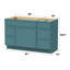 Base de meuble-lavabo simple 51 po seulement-97679228