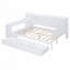 Lit de jour en bois avec 3 tiroirs, ports USB et bureau-621089745-621089747