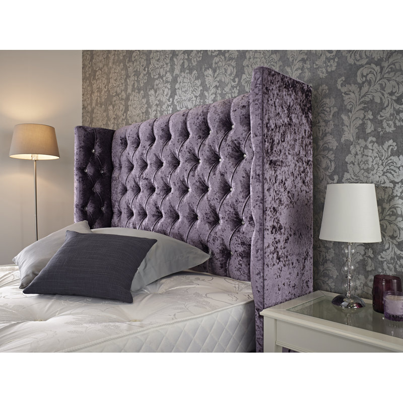 Rohan Upholstered Bed, Double (4'6)