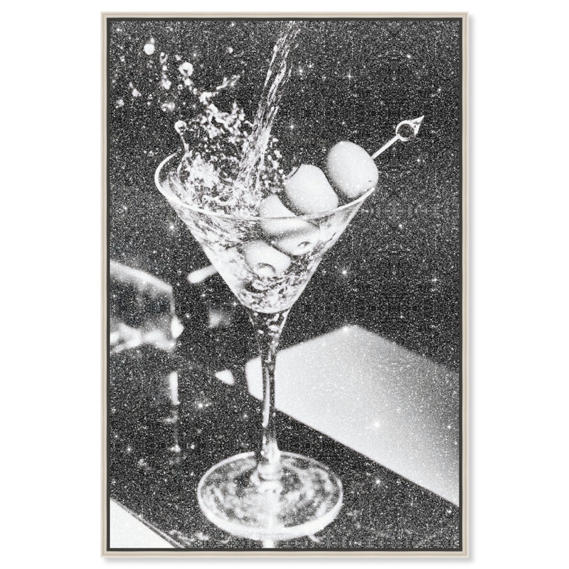 Chill Time III Print by Oliver Gal, 55"H x 37"W, Silver Floater Frame