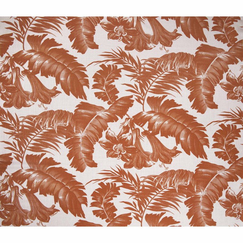 Africalia Plantation Performance Fabric, Naranja