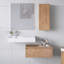 Meuble-lavabo mural 30 po avec résine