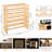 6 - Tier Stackable Wine Display Shelf For 48 Bottles Ideal Cellar Layout Smooth Bottle Retrieval Kitchens Stable With Enlarged Side Plate