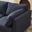 Ensemble de canapé convertible en forme de L convertible avec coussins, idéal pour le salon et l'appartement, offrant confort et style pour la détente