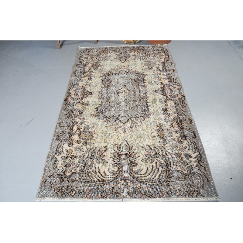 Tapis turc antique de style tapis rétro pour une décoration intérieure classique