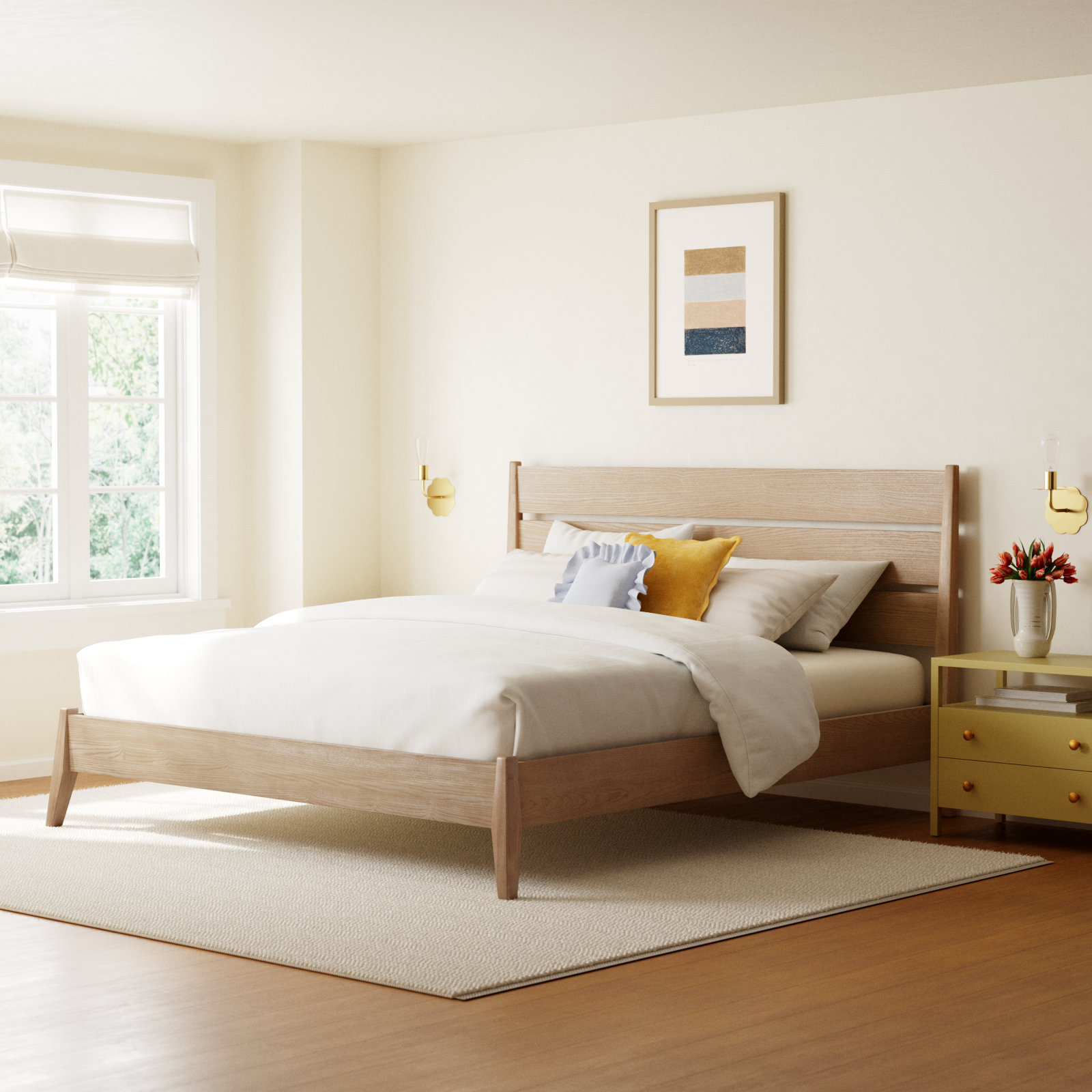 Lewis Platform Bed, California King