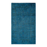 Fine Vibrance One-of-a-Kind 3' 2" X 5' 3" Hand Knotted Area Rug