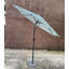 9FT UMBRELLA WITH LIGHT Blue and Stripes-1455373409
