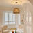 Artibrannan 1 - Light Seagrass Dome Pendant-370272444
